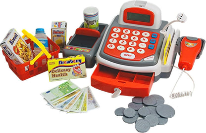 Cash register grocery items