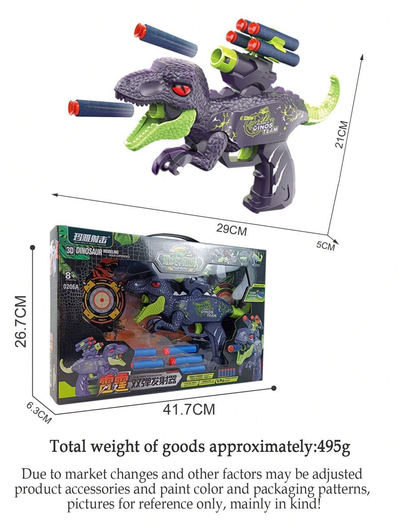 Dinosaur Soft Bullet Toy Blaster – image 1