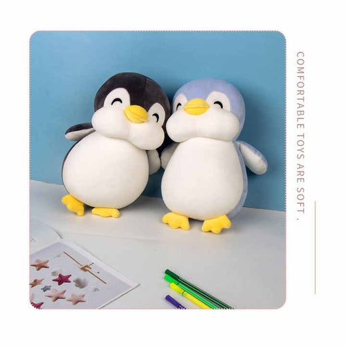 Chubby penguin plush toy