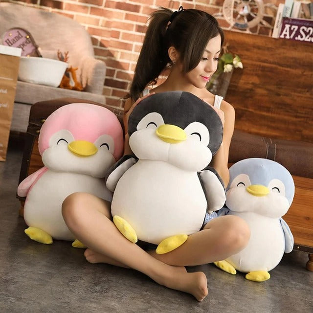 Penguin plush sky blue