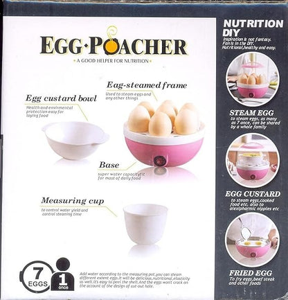 Stainless Steel Egg Poacher with Ceramic Cups – image 2