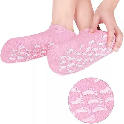 Gel Heel Socks for Dry Cracked Heels – Moisturising – image 5