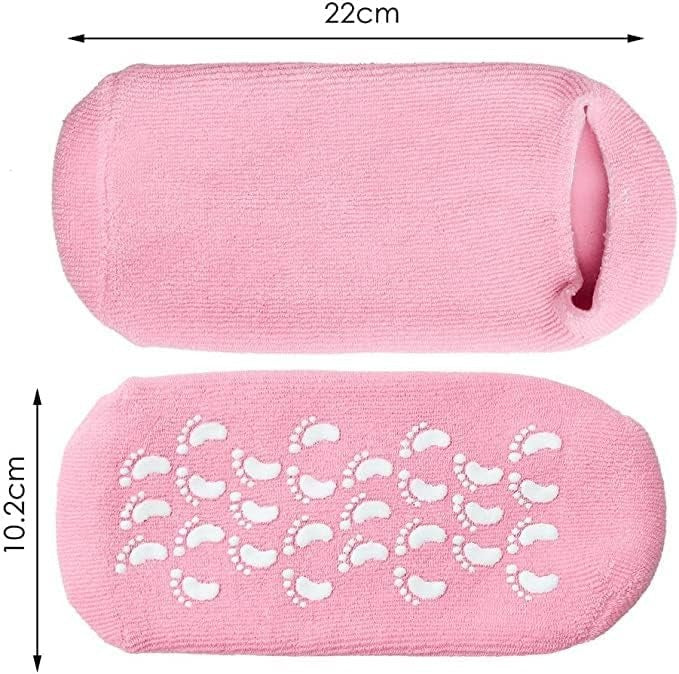 Gel Heel Socks for Dry Cracked Heels – Moisturising – image 4