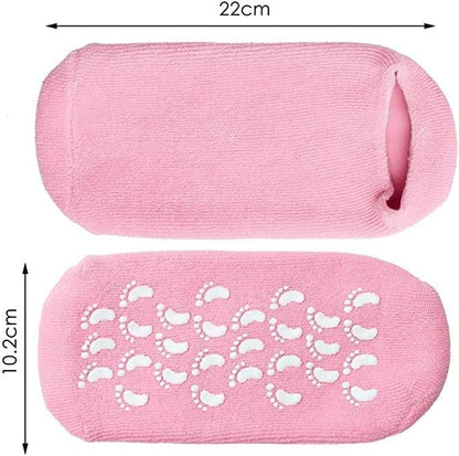 Gel Heel Socks for Dry Cracked Heels – Moisturising – image 4