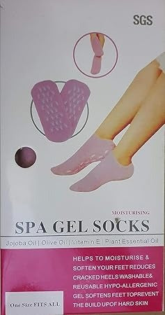 Gel Heel Socks for Dry Cracked Heels – Moisturising – image 6