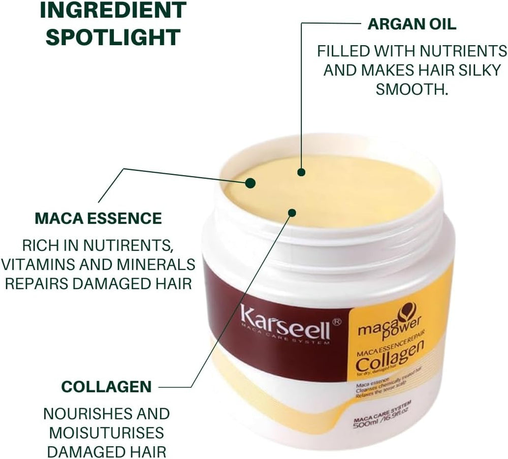 Karseell Collagen Deep Repair Hair Mask – image 3