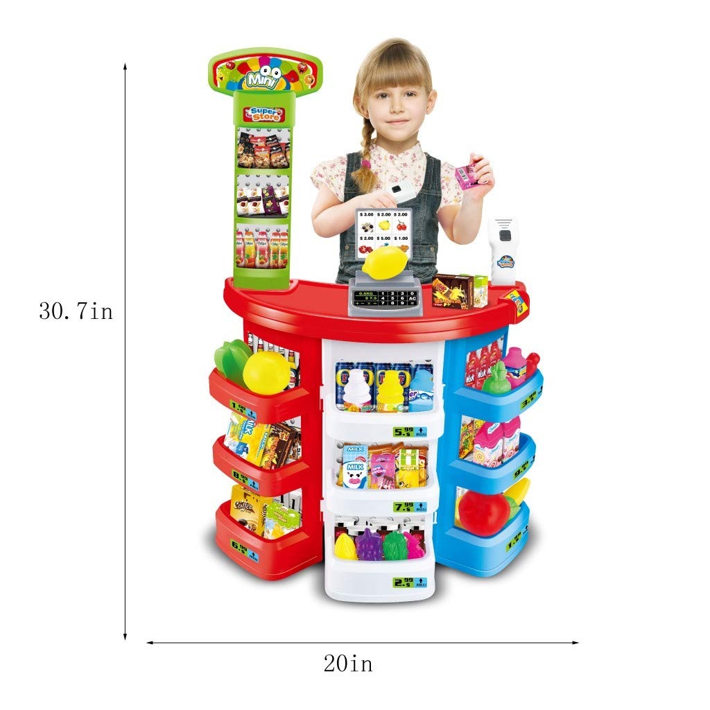 Supermarket play set details