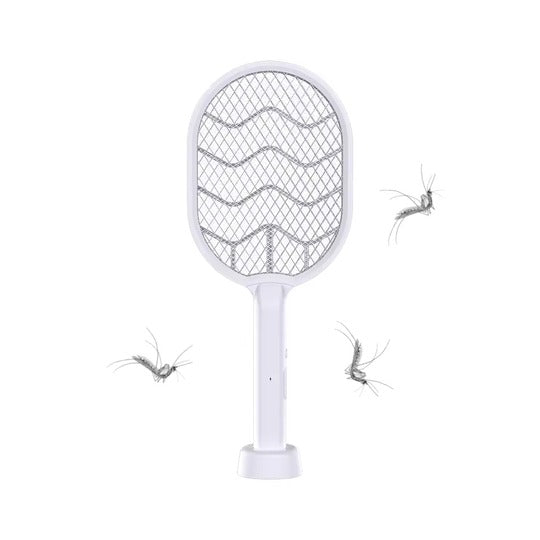 Rechargeable electric mosquito swatter