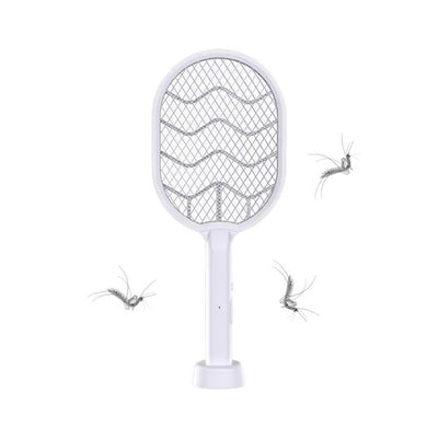 Rechargeable electric mosquito swatter