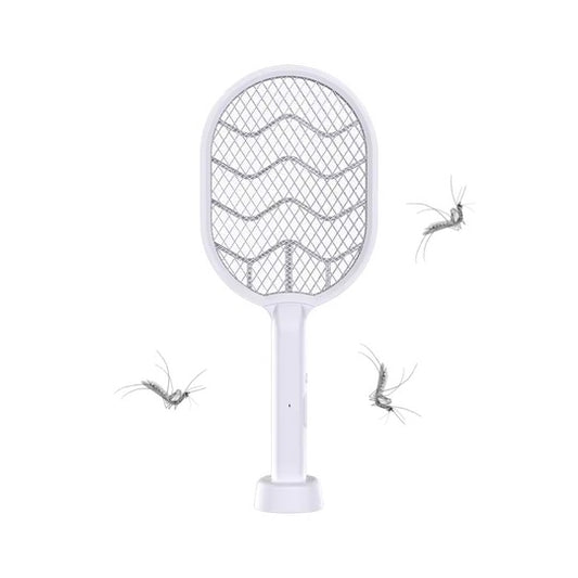Rechargeable electric mosquito swatter