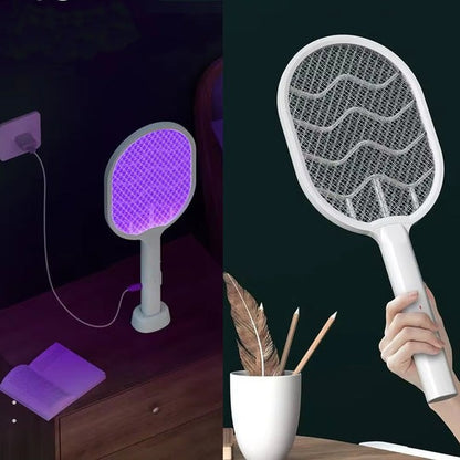 Mosquito swatter purple LED