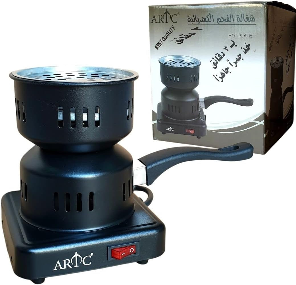 Electric charcoal starter with handle