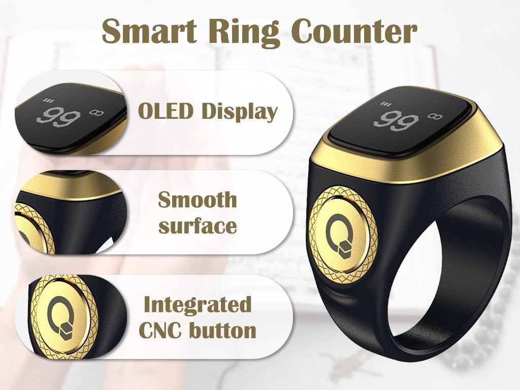 Smart Zikr Ring Counter – Bluetooth App Tasbih Ring – image 4