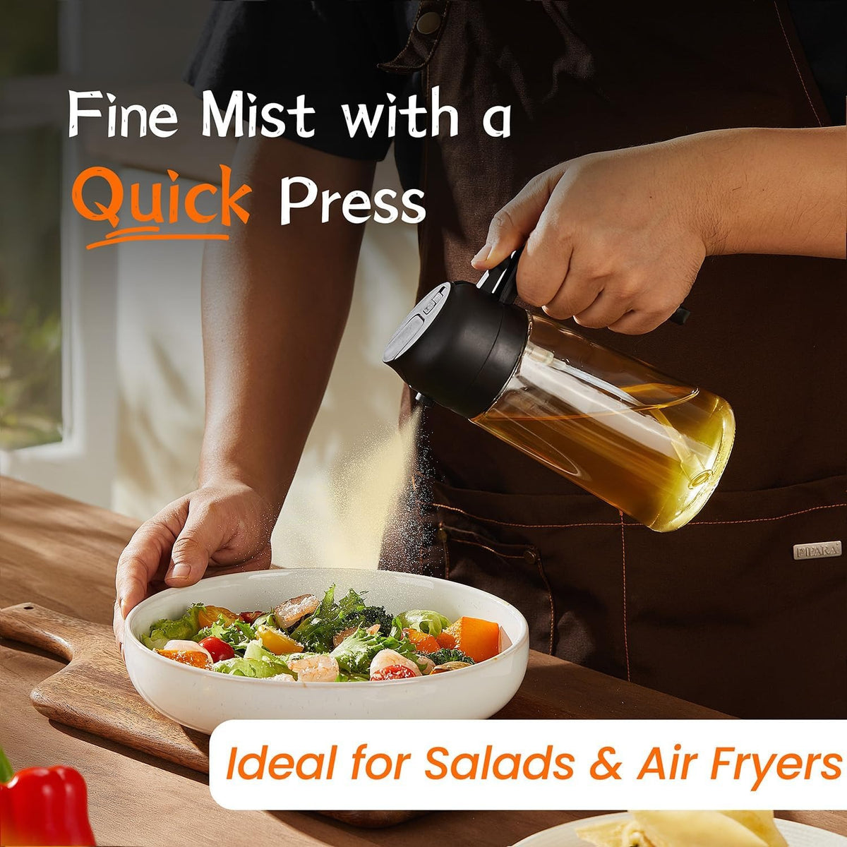 2-in-1 Oil Dispenser and Sprayer Bottle – image 6