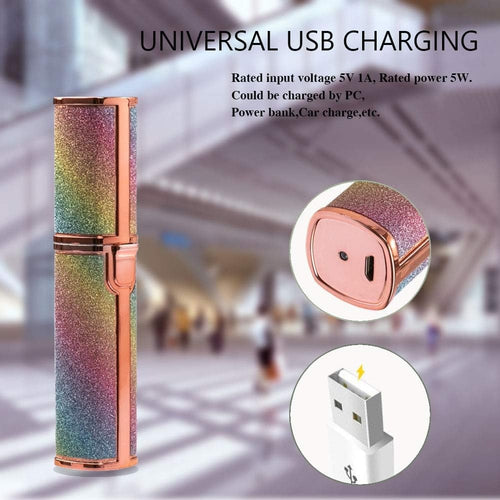 Rechargeable eyebrow trimmer