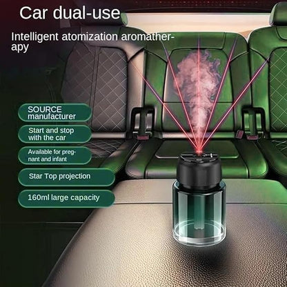 Car Humidifier Aroma Diffuser – 160ml, Car and Home – image 1