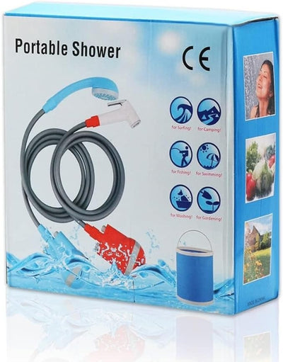 Rechargeable portable shower