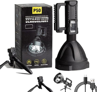 W5120 Rechargeable LED Flashlight – XHP Beads, 4 Modes – image 5