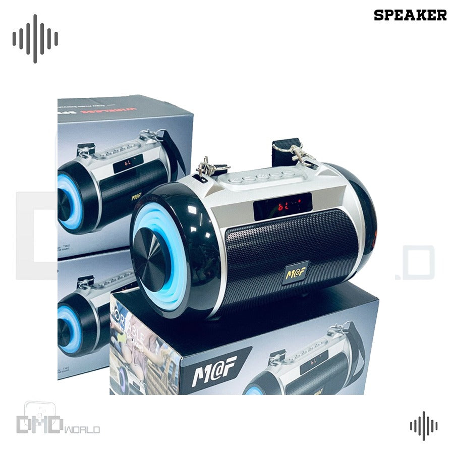 MF-215 Portable Bluetooth Speaker – LED Lights, TF and AUX – image 2