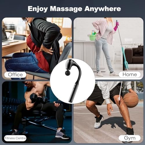 Massage gun extended handle