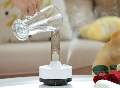 Time Vase Humidifier – LED Flower Vase Mist Diffuser – image 3