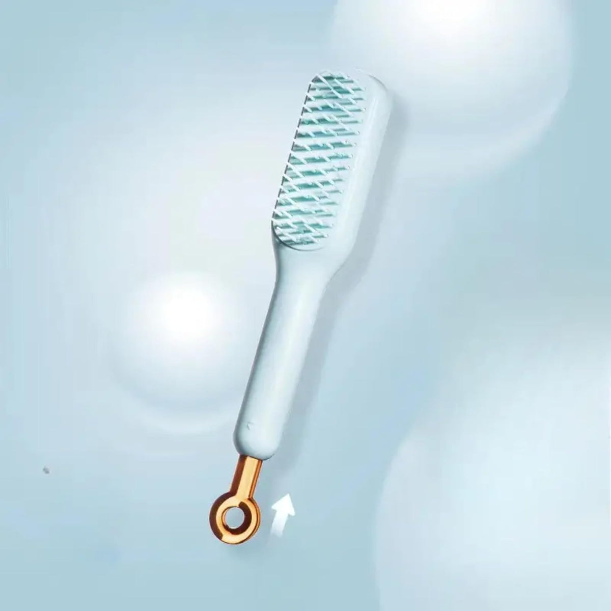 Hair brush bristles