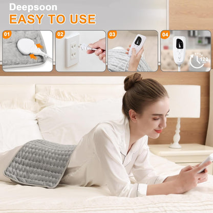 Electric Heating Pad – Back, Neck and Shoulders – image 8
