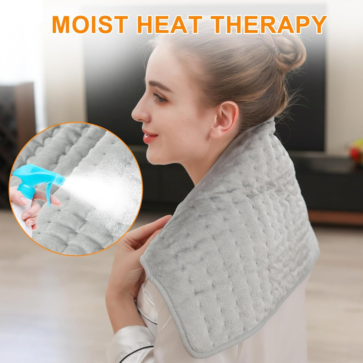 Electric Heating Pad – Back, Neck and Shoulders – image 7