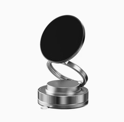Vacuum Suction Foldable Magnetic Phone Holder – 360° Rotation – image 1