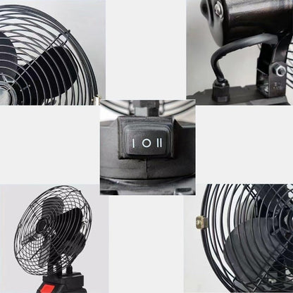 Camping fan battery