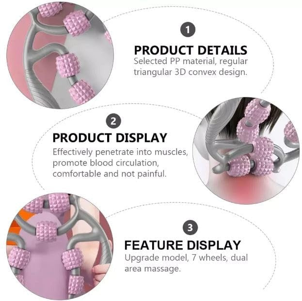 Massage roller on calf