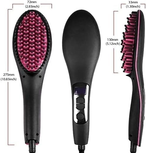 Szentpeter Simply 2-in-1 Hair Curler and Straightener Brush – image 4