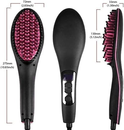 Szentpeter Simply 2-in-1 Hair Curler and Straightener Brush – image 4