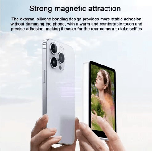 Magnetic Selfie Screen – Phone Vlog Monitor for Rear Camera – image 2