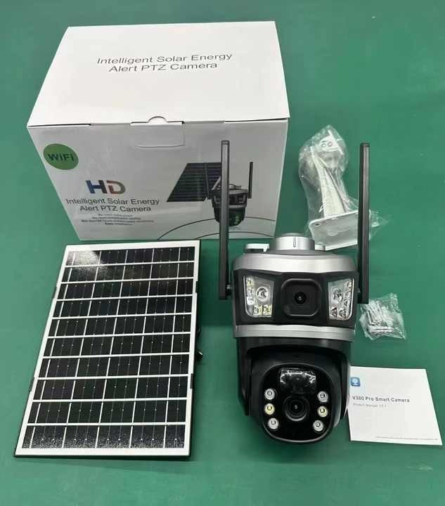 Solar Security Camera – 4G SIM / Wi-Fi, Dual Lens, Night Vision – image 2