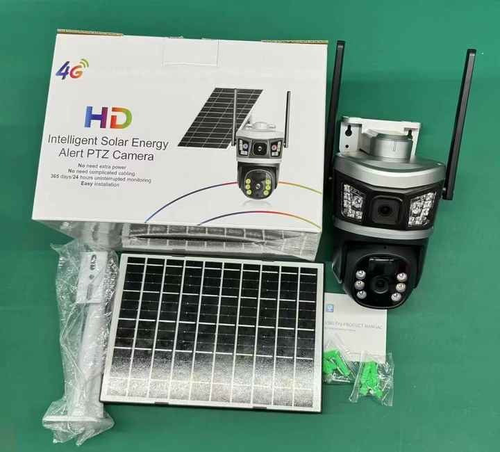 Solar Security Camera – 4G SIM / Wi-Fi, Dual Lens, Night Vision – image 4