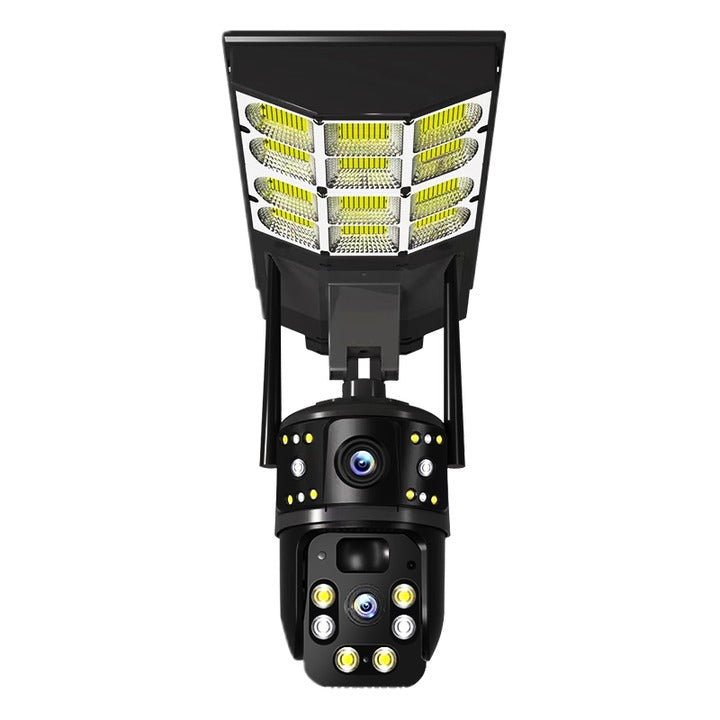 V380 Solar Street Light with 4G Dual-Lens PTZ Camera – image 1