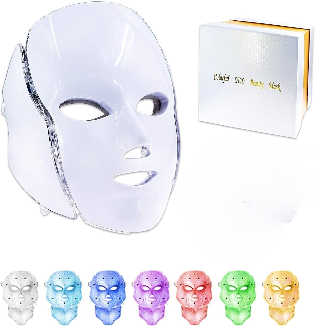 LED Light Therapy Face Mask – 7 Colours – image 1