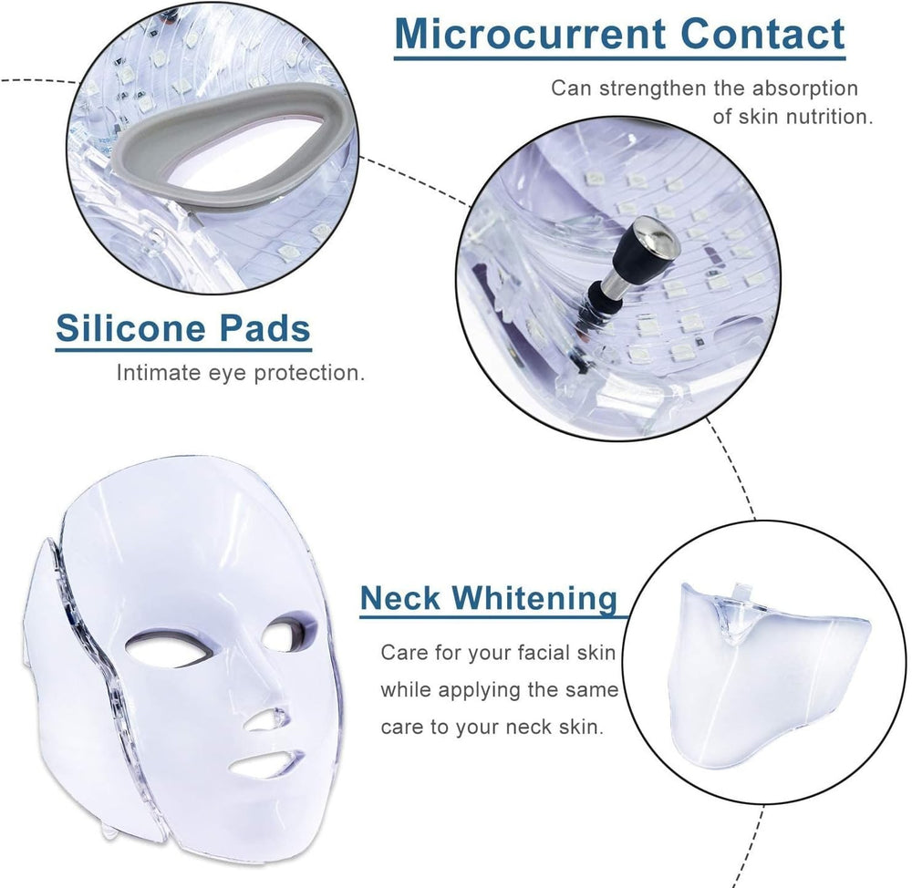 LED Light Therapy Face Mask – 7 Colours – image 3
