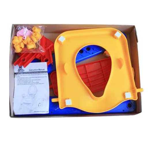 Kids Toilet Training Seat with Step and Handles – image 8