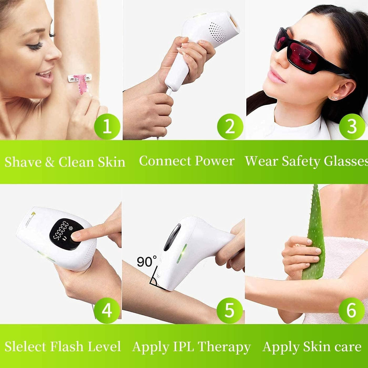 IPL Hair Removal System – 5 Energy Levels, Auto Mode – image 3