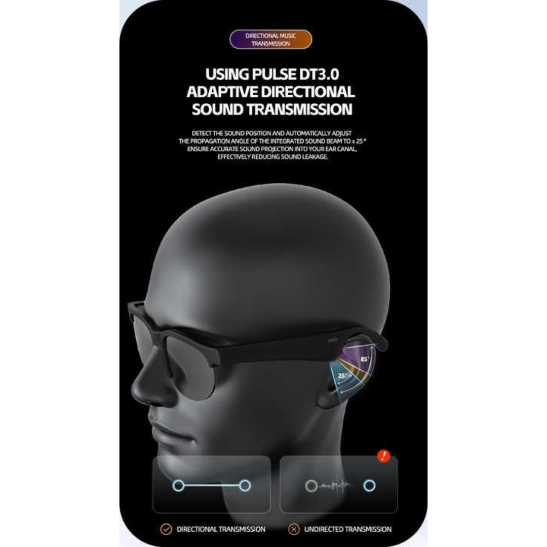 XG88 Pro Bluetooth Audio Sunglasses – Smart Glasses Headphones – image 3