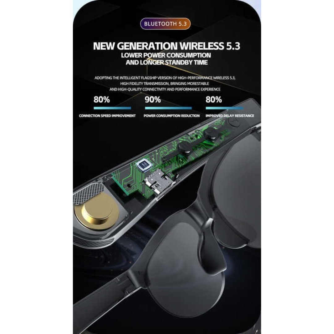 XG88 Pro Bluetooth Audio Sunglasses – Smart Glasses Headphones – image 4