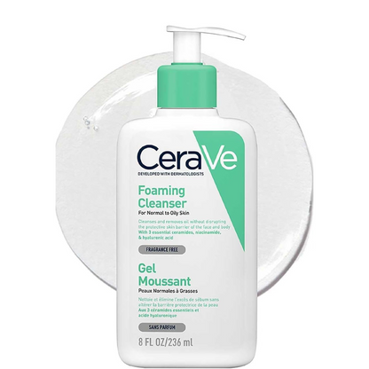 CeraVe Foaming Cleanser – Normal to Oily Skin – image 2