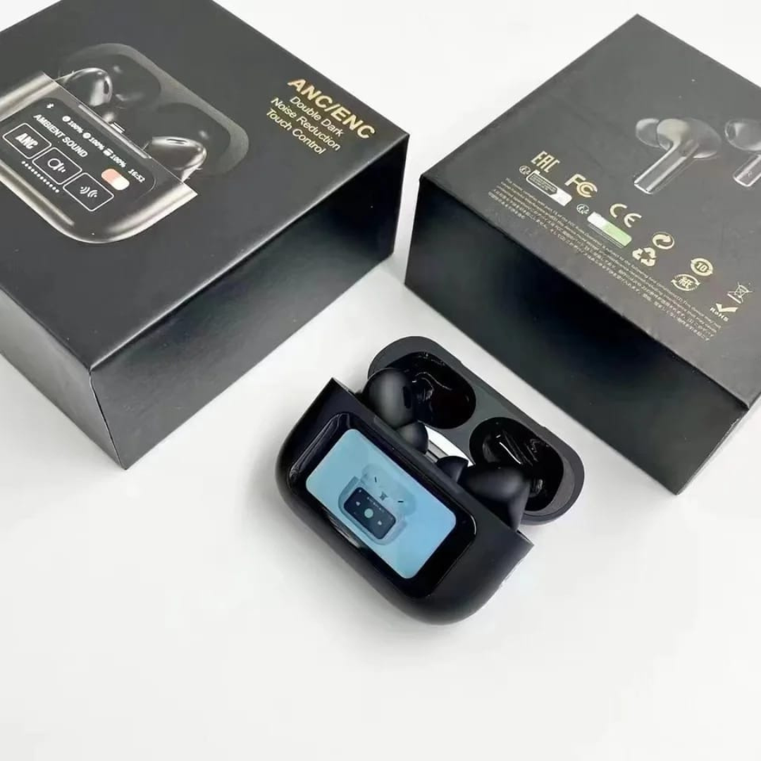 Wireless Bluetooth Earbuds with Touch Screen Charging Case – image 4