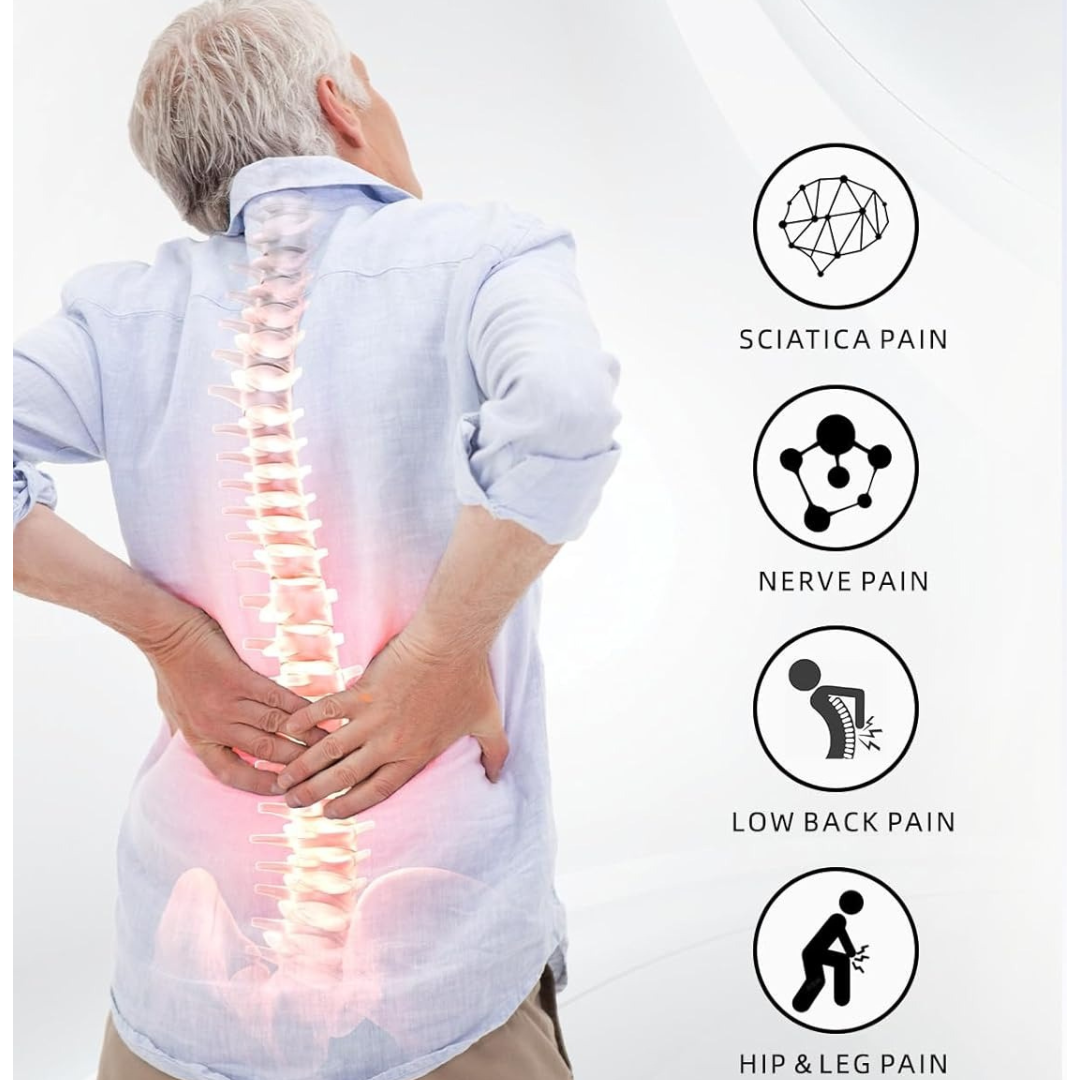 Intelligent Pulse and Heat Back and Leg Massager – image 2