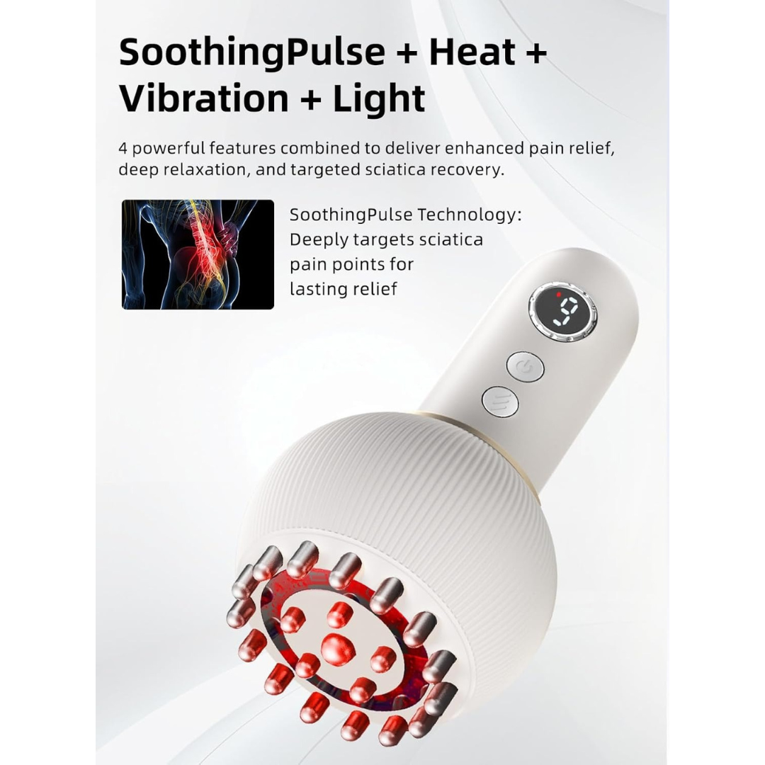 Intelligent Pulse and Heat Back and Leg Massager – image 4