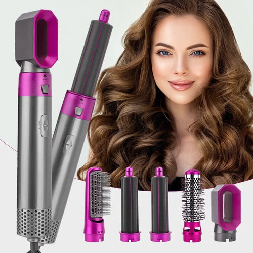 5-in-1 hot air styler brush