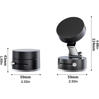 Foldable Vacuum Magnetic Car Phone Holder – 360° – image 4
