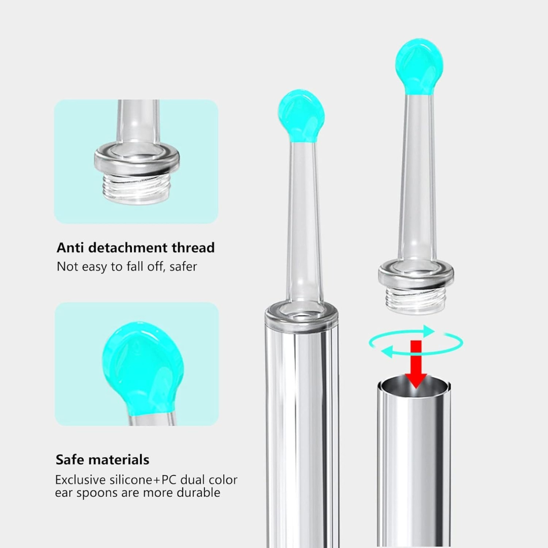 Smart Ear Wax Removal Camera – HD 360° Otoscope Kit – image 3